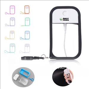 Portable Perfume Refillable Hand Sanitizer Card Spray Bottle
